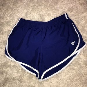 Navy blue running short